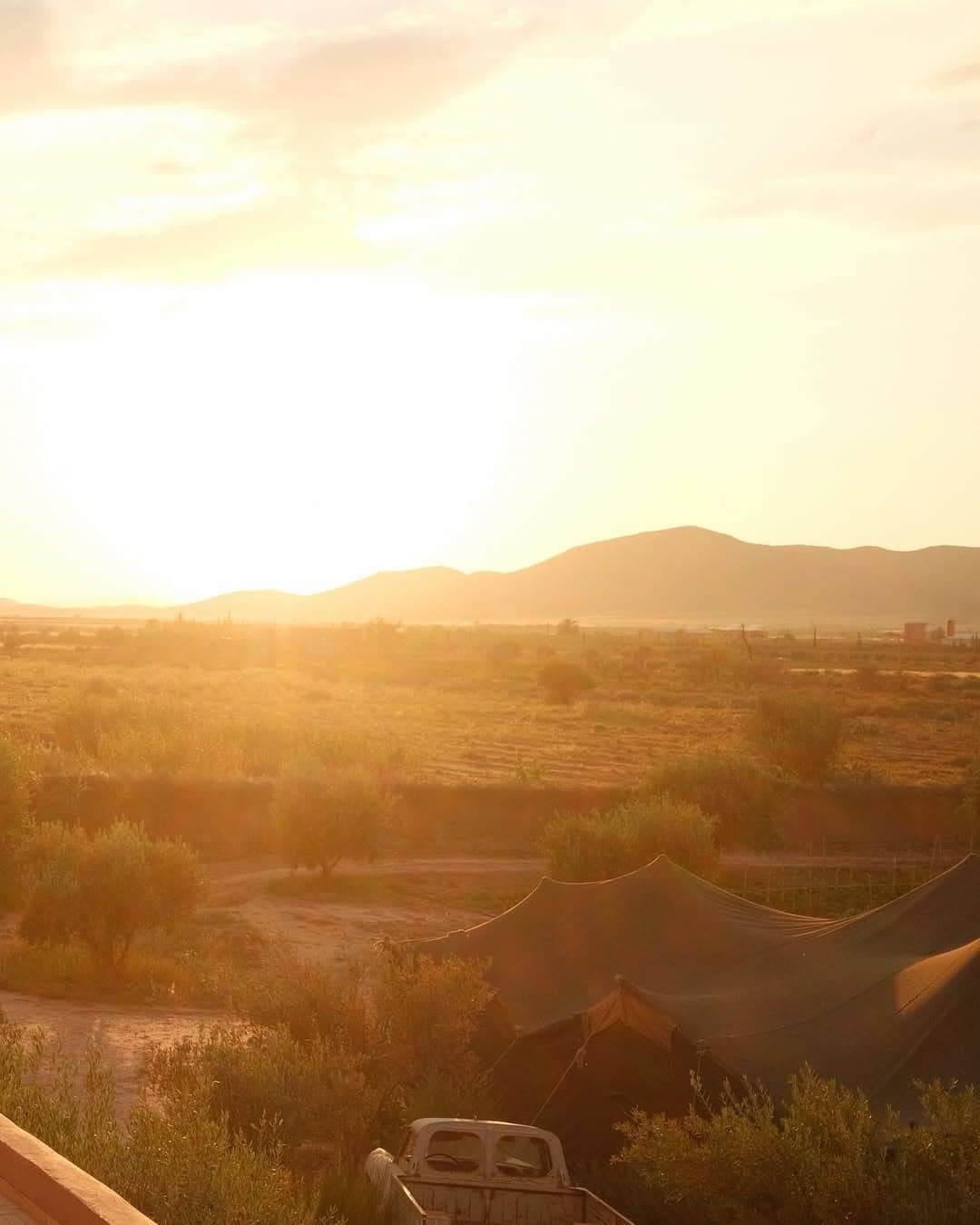 looking out across the plateau between the Atlas and the Jbilet - Credit to Nikos Antoniou